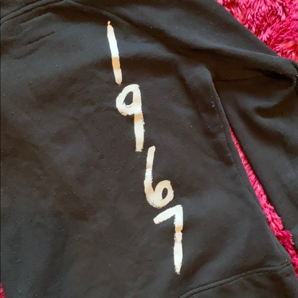 BKE black 1/2 zip 1967 hoodie - Picture 12 of 15